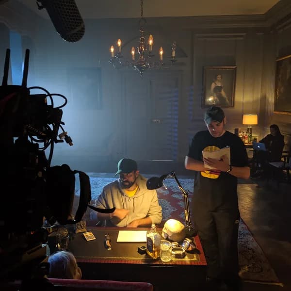 On set